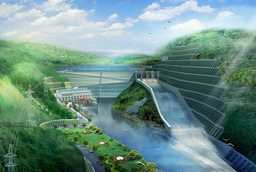 福州老挝南塔河1号水电站项目